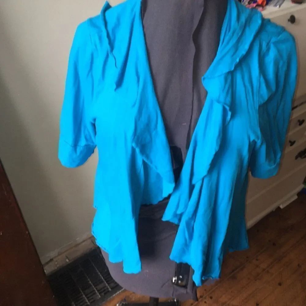 Lane Bryant drape front lightweight knit cardigan